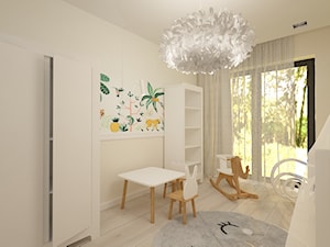 Projekt wnętrz nowoczesnego domu w Stanowicach - Pokój dziecka, styl nowoczesny - zdjęcie od Pracownia Projektowa "Interior-Art"
