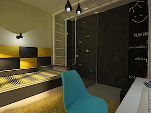 Projekt wnętrz nowoczesnego domu w Stanowicach - Pokój dziecka, styl nowoczesny - zdjęcie od Pracownia Projektowa "Interior-Art"