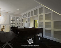 Rezydencja Strzegom - Biuro, styl glamour - zdjęcie od Pracownia Projektowa "Interior-Art" - Homebook