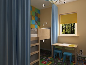 Mieszkanie na Suwalskiej - Mały pokój dziecka dla dziecka dla chłopca dla dziewczynki, styl skandynawski - zdjęcie od Pracownia Projektowa "Interior-Art"