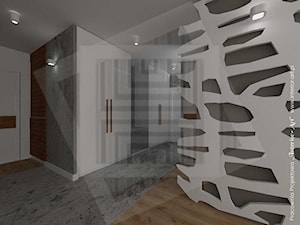 Mieszkanie na Litomskiej - Hol / przedpokój, styl nowoczesny - zdjęcie od Pracownia Projektowa "Interior-Art"