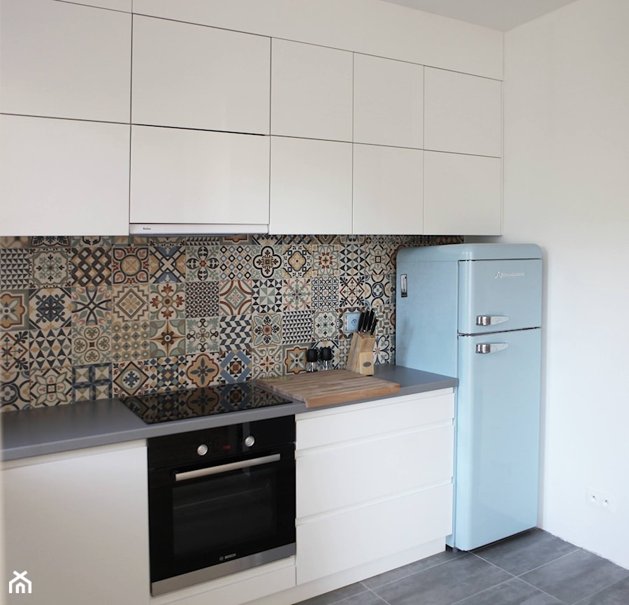 Mieszkanie 53 m2 - Kuchnia, styl nowoczesny - zdjęcie od Schemat