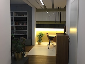projekt apartamentu Wilanów - Hol / przedpokój, styl nowoczesny - zdjęcie od architekt Karolina Radoń