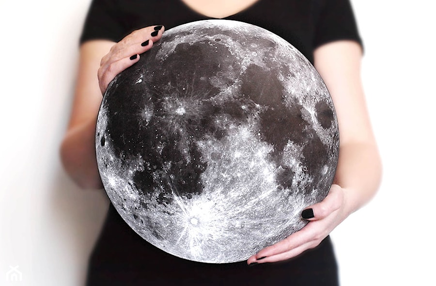 Dekoracja przestrzenna Księżyc - zdjęcie od Fox Art Studio