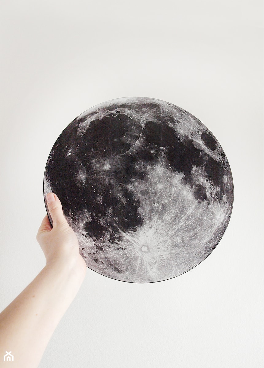 Dekoracja przestrzenna Księżyc - zdjęcie od Fox Art Studio