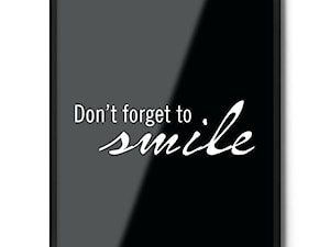 Plakat SMILE - zdjęcie od Fox Art Studio