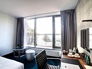 nowoczesna hotelowa sypliania - zdjęcie od firanelle.pl