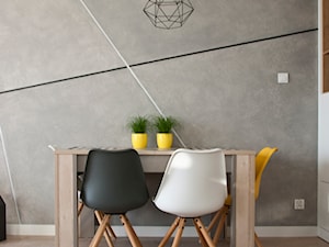 Delikatnie - Średnia biała jadalnia jako osobne pomieszczenie, styl skandynawski - zdjęcie od SO INTERIORS Architektura Wnętrz
