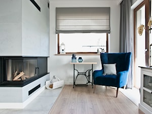 Betonowy Szyk - Salon, styl nowoczesny - zdjęcie od SO INTERIORS Architektura Wnętrz