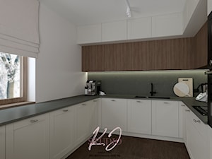 Klasyczna kuchnia (Dom w Oświęcimiu) - Kuchnia, styl tradycyjny - zdjęcie od KJ Studio Projektowanie wnętrz