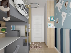 Pokój dla chłopca (Oświęcim) - Pokój dziecka, styl nowoczesny - zdjęcie od KJ Studio Projektowanie wnętrz