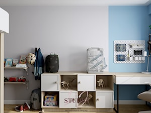 Pokój dla chłopców (Jasło) - Pokój dziecka, styl nowoczesny - zdjęcie od KJ Studio Projektowanie wnętrz