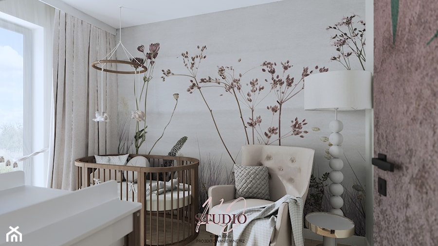 Przytulne i eleganckie mieszkanie - pokój dziecięcy (Oświęcim) - Pokój dziecka, styl nowoczesny - zdjęcie od KJ Studio Projektowanie wnętrz