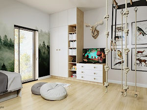 Pokój dla chłopca - Pokój dziecka, styl nowoczesny - zdjęcie od KJ Studio Projektowanie wnętrz