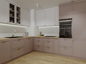 Mieszkanie w kobiecym stylu - Kuchnia, styl nowoczesny - zdjęcie od KJ Studio Projektowanie wnętrz