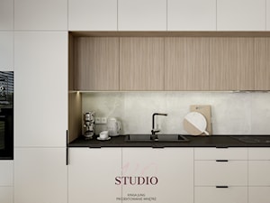 Kuchnia modern classic (Mieszkanie w Kętach) - Kuchnia, styl nowoczesny - zdjęcie od KJ Studio Projektowanie wnętrz