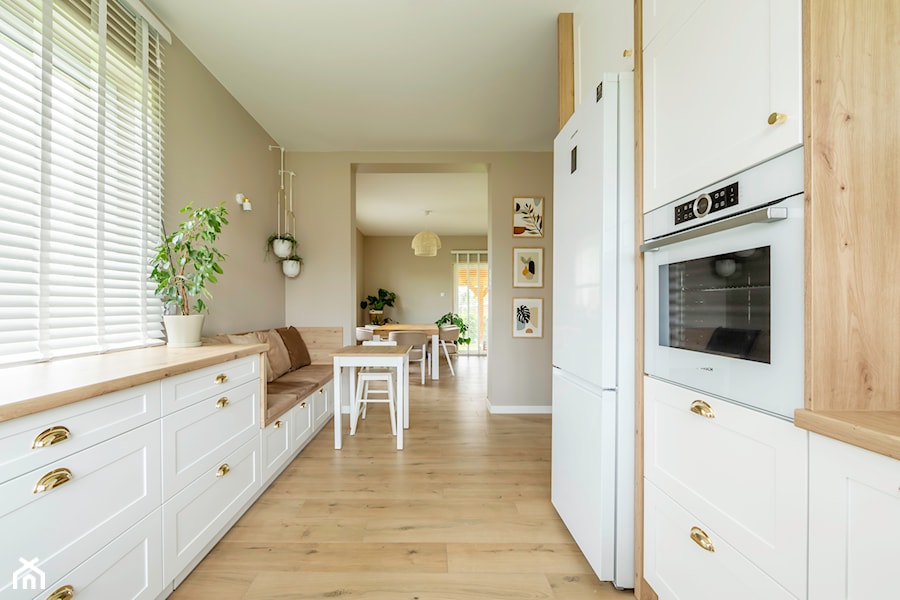 Klasyczna kuchnia - realizacja - Kuchnia, styl skandynawski - zdjęcie od KJ Studio Projektowanie wnętrz