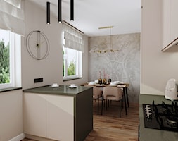 Kuchnia w bloku - Kuchnia, styl nowoczesny - zdjęcie od KJ Studio Projektowanie wnętrz - Homebook