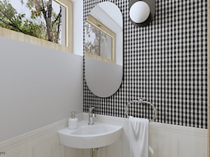 Toaleta w stylu klasycznym - Łazienka, styl tradycyjny - zdjęcie od KJ Studio Projektowanie wnętrz