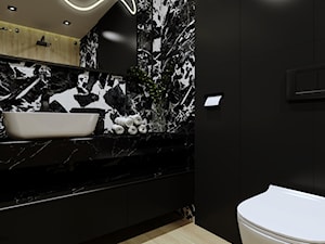 Męska łazienka - Łazienka, styl nowoczesny - zdjęcie od KJ Studio Projektowanie wnętrz