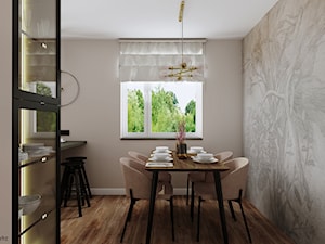 Kuchnia w bloku - Kuchnia, styl nowoczesny - zdjęcie od KJ Studio Projektowanie wnętrz
