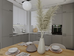 Nowoczesna kuchnia (Mieszkanie w Katowicach) - Kuchnia, styl nowoczesny - zdjęcie od KJ Studio Projektowanie wnętrz