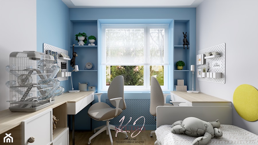 Pokój dla chłopców (Jasło) - Pokój dziecka, styl nowoczesny - zdjęcie od KJ Studio Projektowanie wnętrz