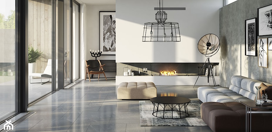 Kamień, beton czy drewno – co wybrać na podłogę w salonie? 