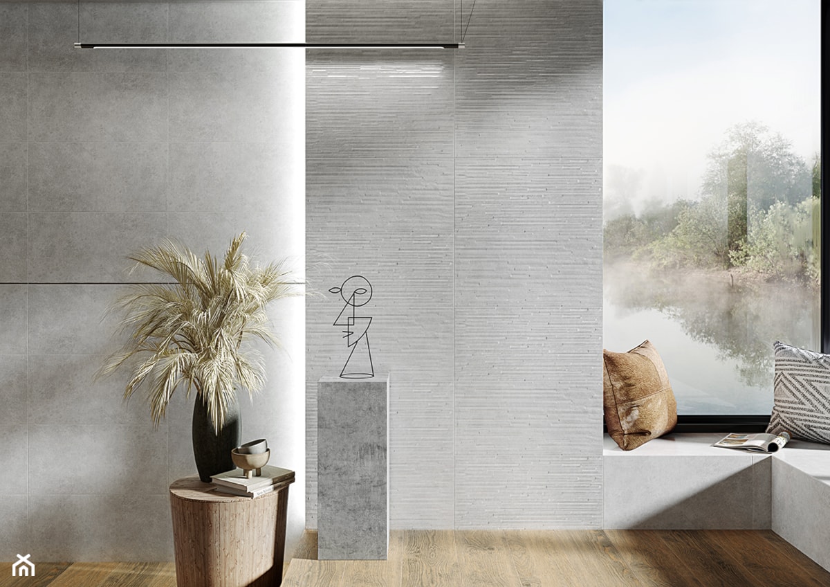 VIDAL - Łazienka z oknem, styl nowoczesny - zdjęcie od Opoczno - Homebook