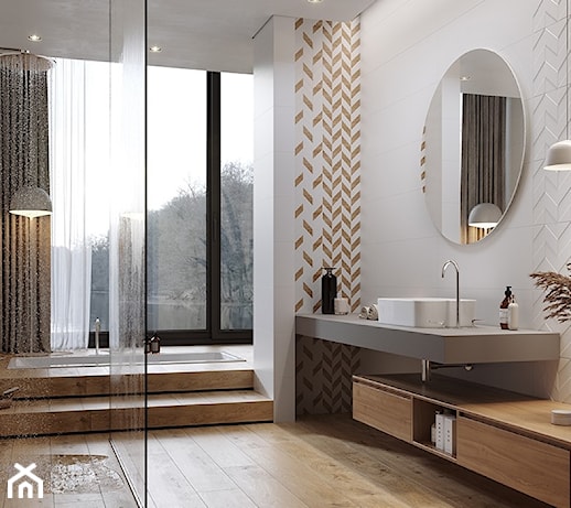 10 sposobów na piękną łazienkę z płytkami strukturalnymi