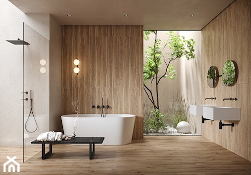 Almera Wood Bathroom - zdjęcie od Opoczno