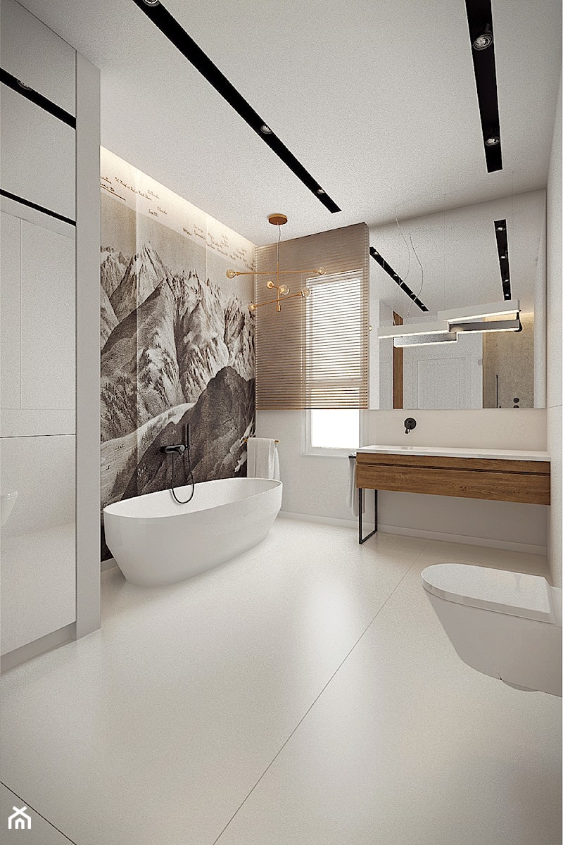 Łazienka w nowoczesnym stylu - zdjęcie od Monika Kowalczyk Home Design