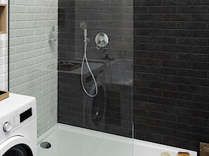Łazienka - Średnia z pralką / suszarką łazienka, styl industrialny - zdjęcie od Castorama