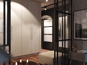 Drzwi przesuwne Atelier w nowoczesnym apartamencie - Salon, styl nowoczesny - zdjęcie od Drzwi Przesuwne i Systemy Przesuwne RENO