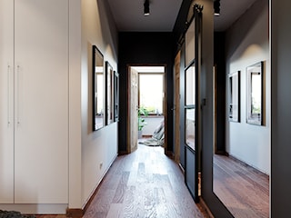 Drzwi przesuwne Atelier w nowoczesnym apartamencie