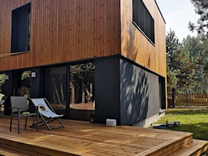 Dom drewniany pod Warszawą - zdjęcie od MODUS-HOUSE