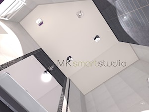 Od projektu do realizacji szarej nowoczesnej łazienki - Łazienka, styl nowoczesny - zdjęcie od MKsmartstudio