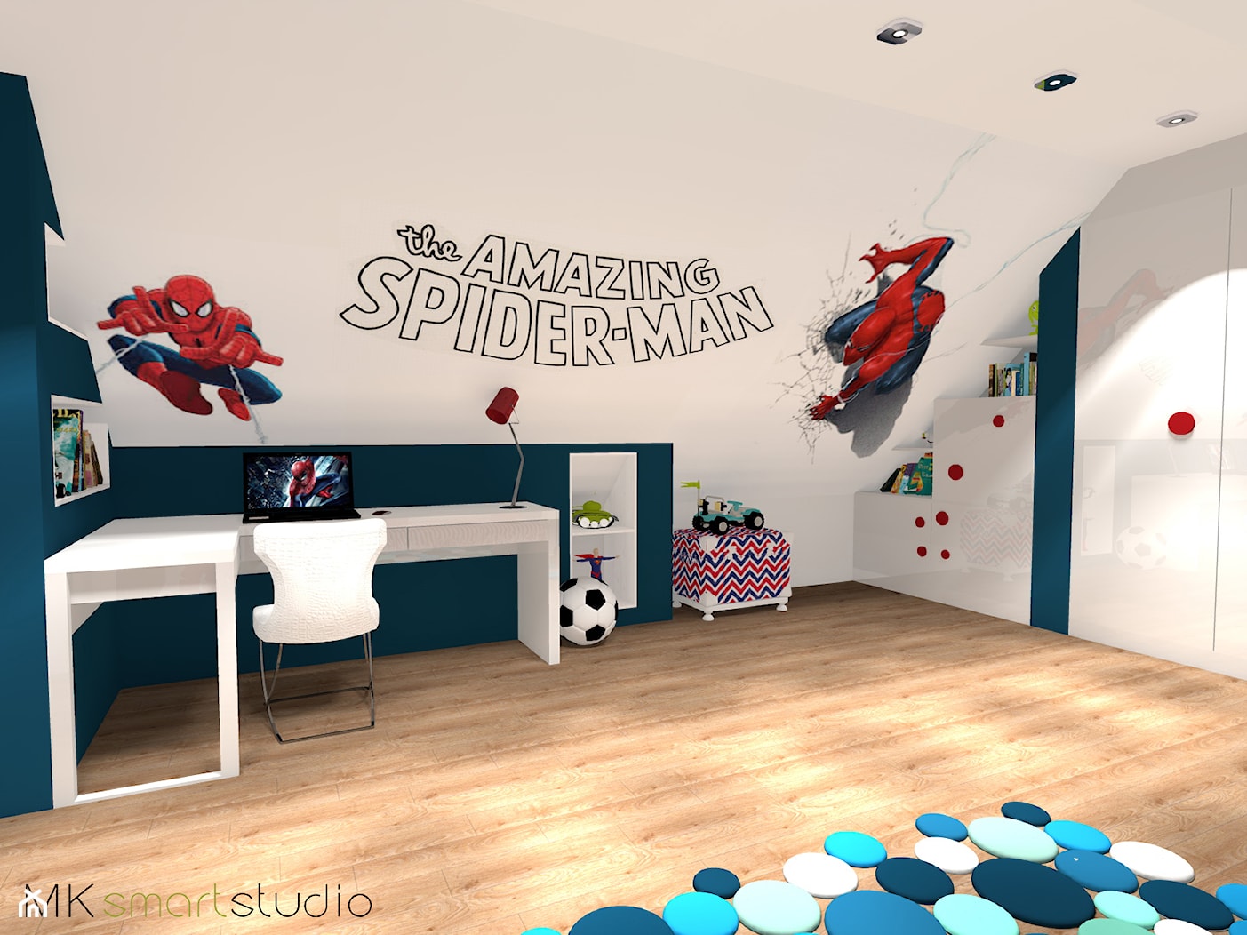 Pokoik dla fana Spidermana - zdjęcie od MKsmartstudio - Homebook