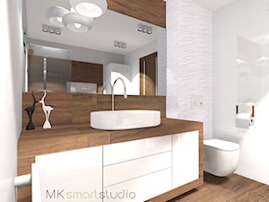Nowoczesna łazienka w stylu skandynawskim Pani Kasi z Bedworth - zdjęcie od MKsmartstudio
