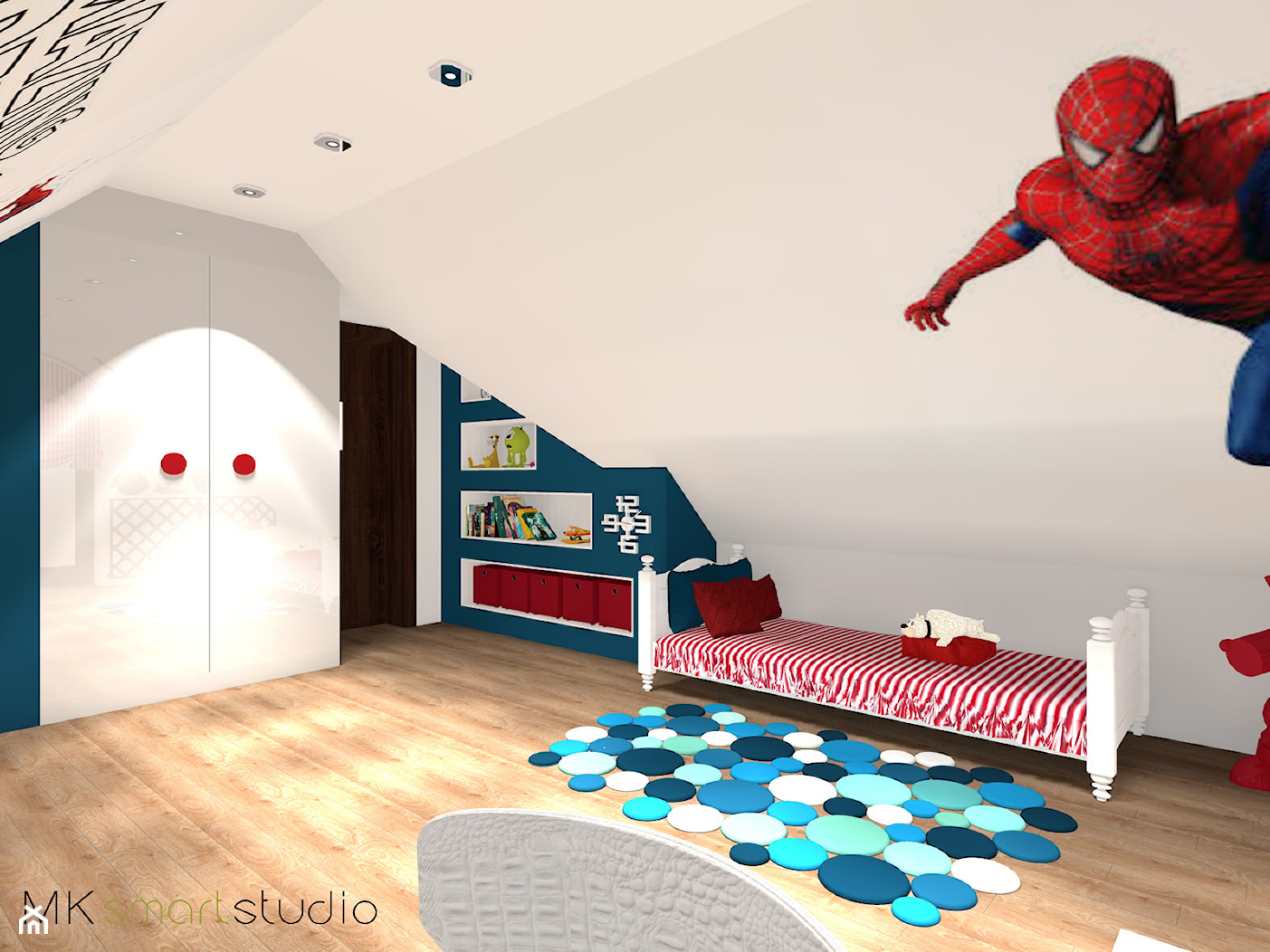 Pokoik dla fana Spidermana - zdjęcie od MKsmartstudio - Homebook