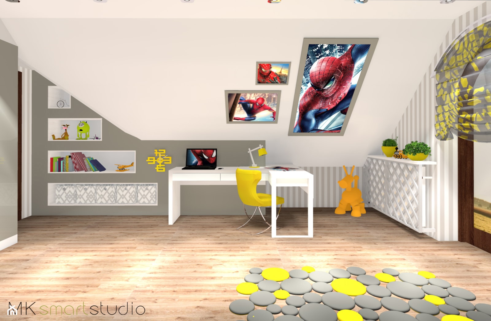 Pokoik dla fana Spidermana - zdjęcie od MKsmartstudio - Homebook