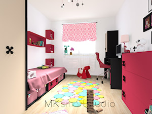 Od projektu do wykonastwa pokoju 6 letniej królewny Helenki - Pokój dziecka, styl nowoczesny - zdjęcie od MKsmartstudio