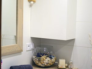 Od projektu do realizacji łazienki w stylu skandynawskiej - Mała łazienka, styl skandynawski - zdjęcie od MKsmartstudio