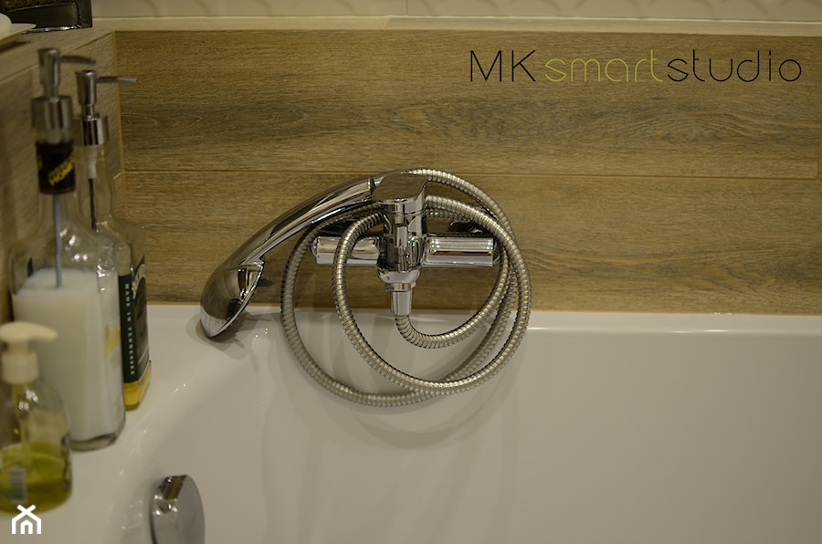 Od projektu do realizacji łazienki w stylu skandynawskiej - Łazienka, styl skandynawski - zdjęcie od MKsmartstudio