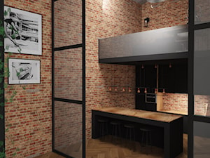 Loft - Kuchnia, styl industrialny - zdjęcie od salonwnetrz.eu
