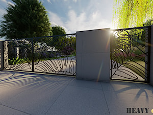 Projekt ogrodzenia - zdjęcie od Heavy Art