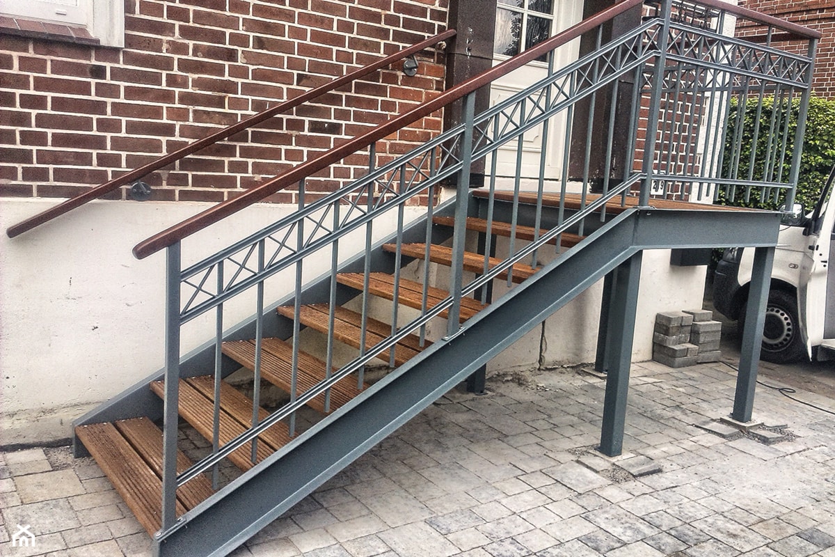 konstrukcja schodów z balustradą schodową heavyart - zdjęcie od Heavy Art - Homebook