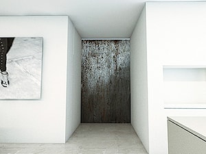 APARMAMENT W POZNANIU - GLOSSY - Hol / przedpokój, styl minimalistyczny - zdjęcie od PROSTO ARCHITEKCI