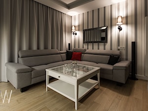 Ponadczasowa elegancja - Średni salon, styl nowoczesny - zdjęcie od AAW studio