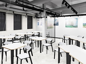 RESTAURACJA Z FUNKCJAMI KULTUROTWÓRCZYMI - Wnętrza publiczne, styl industrialny - zdjęcie od AAW studio